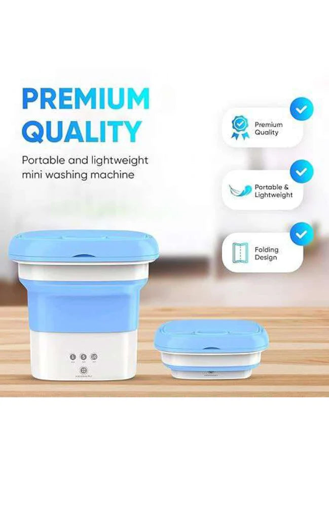 Fully Automatic Top Load Portable Washing Machine, Capacity: 2 kg