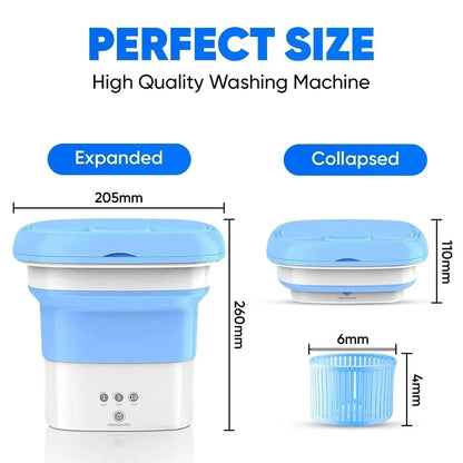 Fully Automatic Top Load Portable Washing Machine, Capacity: 2 kg